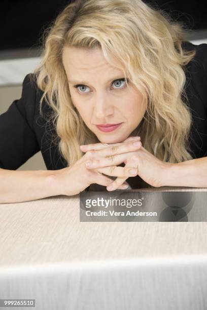 Kate McKinnon at "The Spy Who Dumped Me" Press Conference at the Langham Hotel on July 13, 2018 in New York City.