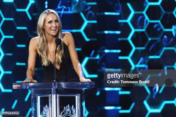 Nikki Glaser attends the Comedy Central Roast Of Bruce Willis on July 14, 2018 in Los Angeles, California.