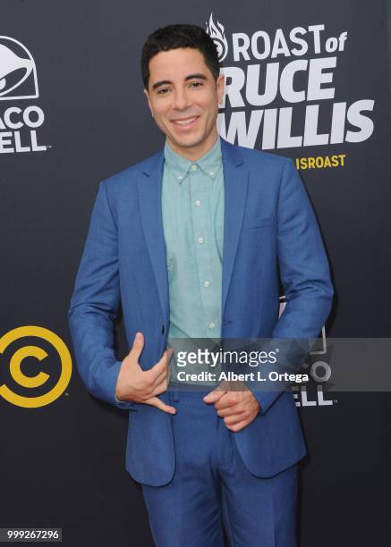 Benji Aflalo arrives for the Comedy Central Roast Of Bruce Willis held at Hollywood Palladium on July 14, 2018 in Los Angeles, California.