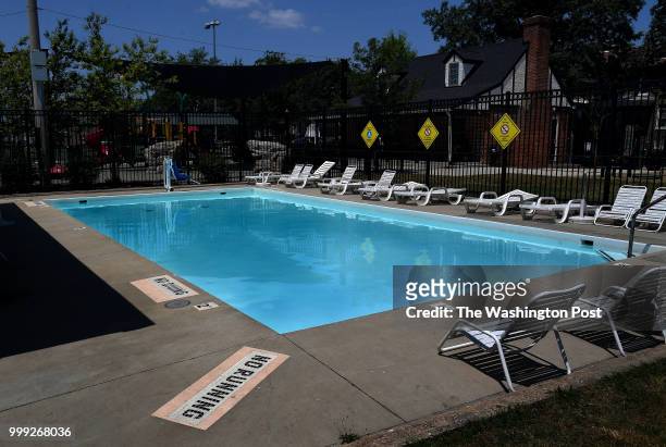 The outdoor swimming pool at the Park View Children's Pool was among those closed today as a precaution. -D.C Water officials put out a warning to...