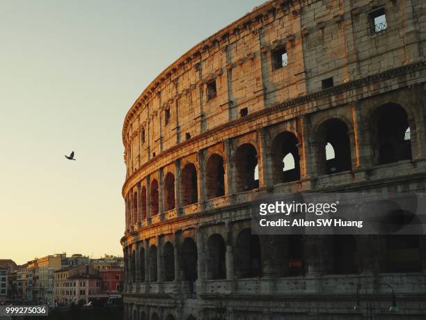 colosseum breakfast - allen sw huang stock pictures, royalty-free photos & images