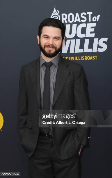 Actor Samm Levine arrives for the Comedy Central Roast Of Bruce Willis held at Hollywood Palladium on July 14, 2018 in Los Angeles, California.