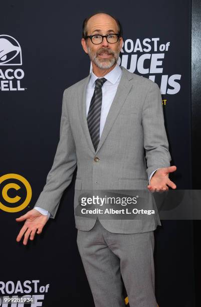 Brian Huskey arrives for the Comedy Central Roast Of Bruce Willis held at Hollywood Palladium on July 14, 2018 in Los Angeles, California.