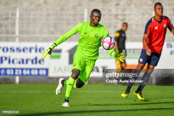 Kouakou Herve Koffi of Lille during the friendly match between Lille and Reims on July 14, 2018 in St Quentin, France.