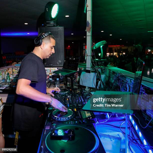 Camilo performs during HBO's Mixtapes & Roller Skates at the Houston Funplex on July 14, 2018 in Houston, Texas.