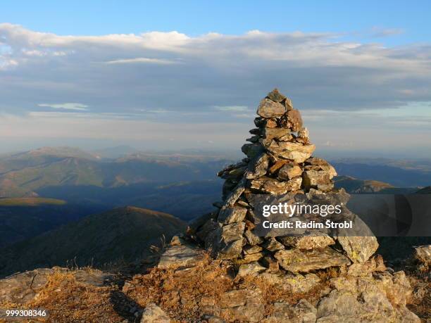 punta la marmora, gennargentu range, sardinia, italy - gennargentu stock pictures, royalty-free photos & images