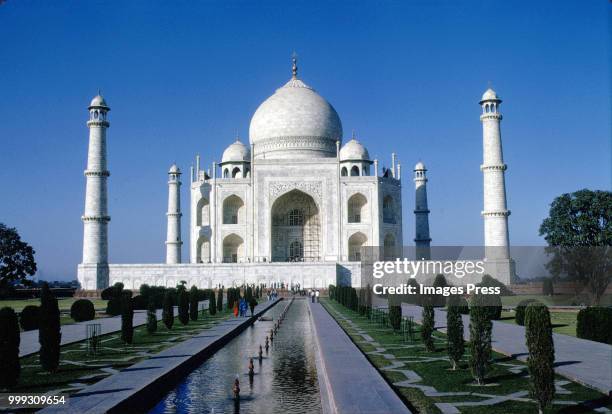 Taj Mahal circa 1976 in Agra, India