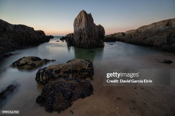 praia das furnas sunset - praia stock pictures, royalty-free photos & images