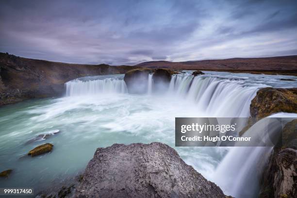 godafoss - o’connor stock pictures, royalty-free photos & images