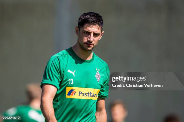 Lars Stindl during a training session of Borussia Moenchengladbach at Borussia-Park on July 15, 2018 in Moenchengladbach, Germany.