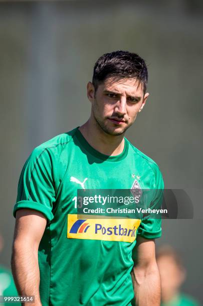 Lars Stindl during a training session of Borussia Moenchengladbach at Borussia-Park on July 15, 2018 in Moenchengladbach, Germany.