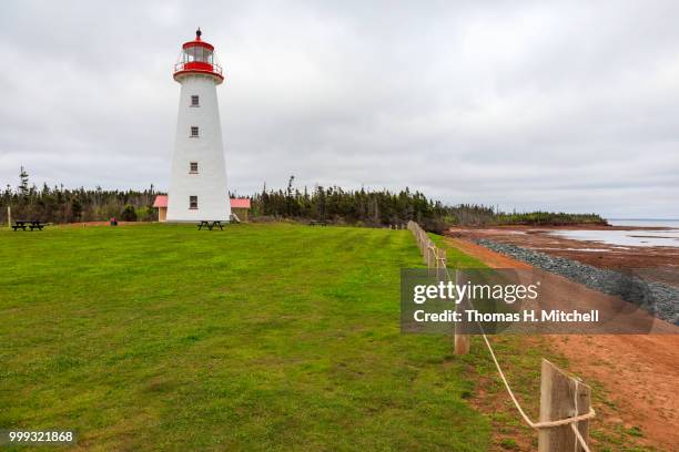 Point Prim Lighthouse Rocks Point Prim Lighthouse Photos and Premium High Res Pictures - Getty Images