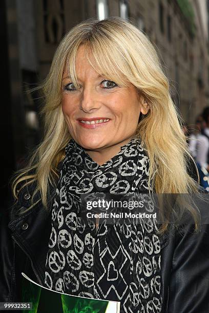 Gaby Roslin attends a press night of 'Wicked', as Lee Mead joins the cast, on May 18, 2010 in London, England.