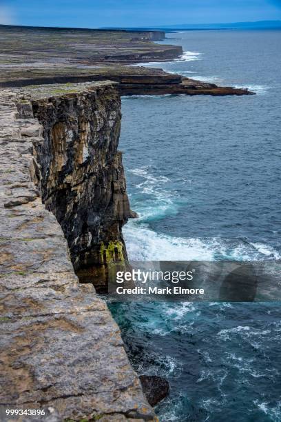 dun aonghasa - elmore stock pictures, royalty-free photos & images