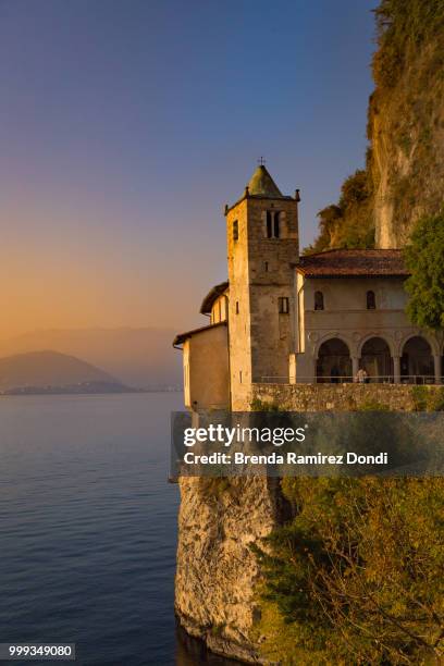 santa caterina del sasso - branda stock pictures, royalty-free photos & images