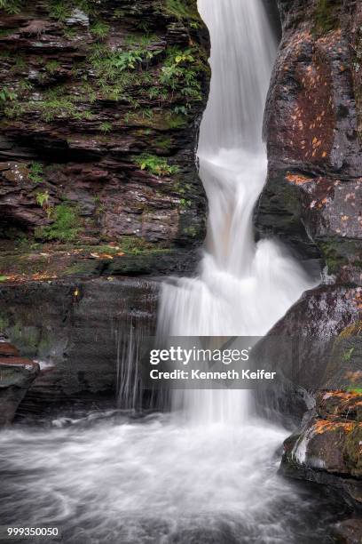 adams falls splashdown - keiffer stock pictures, royalty-free photos & images