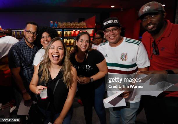 Guests are photographed during HBO's Mixtapes & Roller Skates at the Houston Funplex on July 14, 2018 in Houston, Texas.