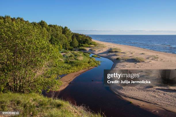 sea - lettland landschaft stock-fotos und bilder