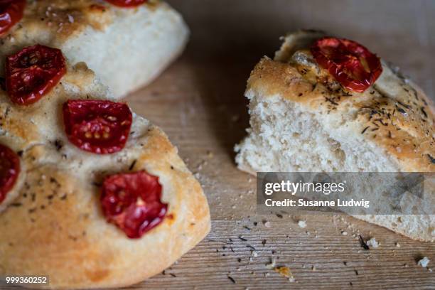 fresh focaccia - susanne stock pictures, royalty-free photos & images