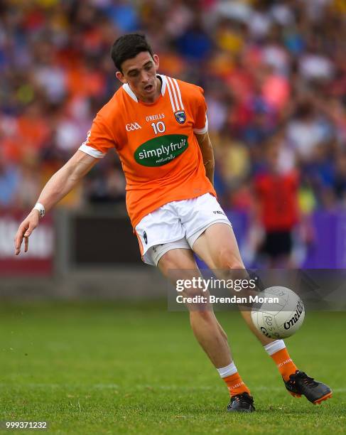 Laois , Ireland - 7 July 2018; Rory Grugan of Armagh during the GAA Football All-Ireland Senior Championship Round 4 match between Roscommon and...