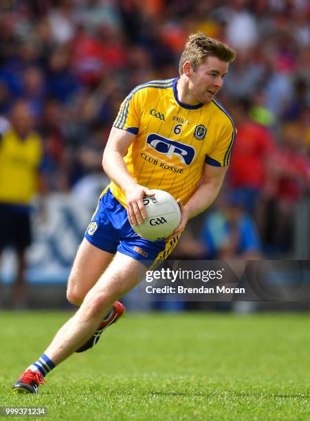 Laois , Ireland - 7 July 2018; Peter Domican of Roscommon during the GAA Football All-Ireland Senior Championship Round 4 match between Roscommon and...