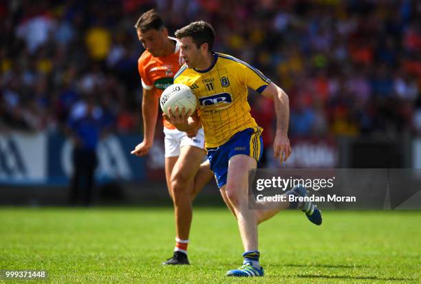 Laois , Ireland - 7 July 2018; Cathal Cregg of Roscommon during the GAA Football All-Ireland Senior Championship Round 4 match between Roscommon and...