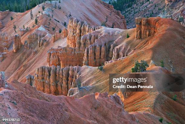 cedar breaks hoodoos - cedar stock pictures, royalty-free photos & images