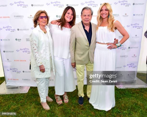 Marion N. Waxman, Karen Amster Young, Samuel Waxman M.D. And Ramy Brook Sharp attend The Samuel Waxman Cancer Research Foundation 14th Annual The...