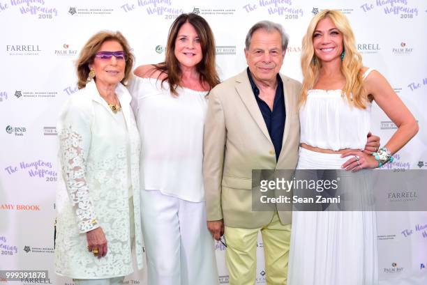 Marion N. Waxman, Karen Amster Young, Samuel Waxman M.D. And Ramy Brook Sharp attend The Samuel Waxman Cancer Research Foundation 14th Annual The...