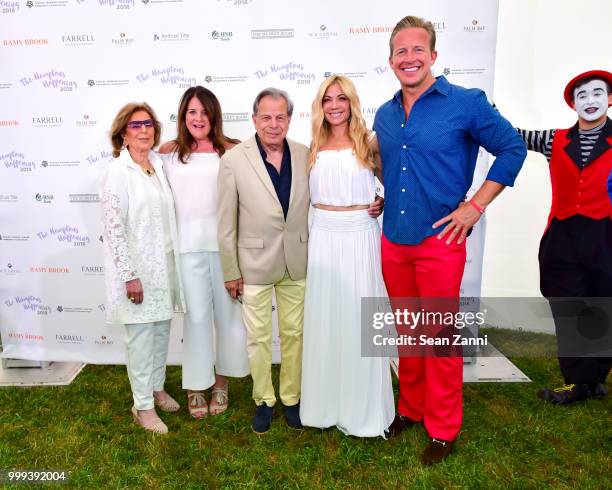 Marion N. Waxman, Karen Amster Young, Samuel Waxman M.D., Ramy Brook Sharp and Chris Wragge attend The Samuel Waxman Cancer Research Foundation 14th...