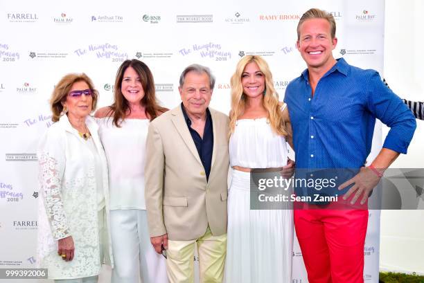 Marion N. Waxman, Karen Amster Young, Samuel Waxman M.D., Ramy Brook Sharp and Chris Wragge attend The Samuel Waxman Cancer Research Foundation 14th...