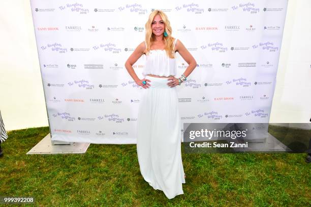 Ramy Brook Sharp attends The Samuel Waxman Cancer Research Foundation 14th Annual The Hamptons Happening on July 14, 2018 in Bridgehampton, New York.