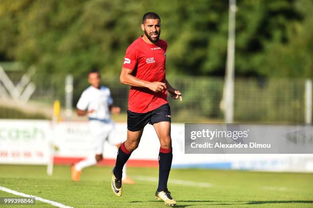 Josue Albert new player of Clermont during the Friendly match between Montpellier and Clermont Ferrand on July 14, 2018 in Mende, France.