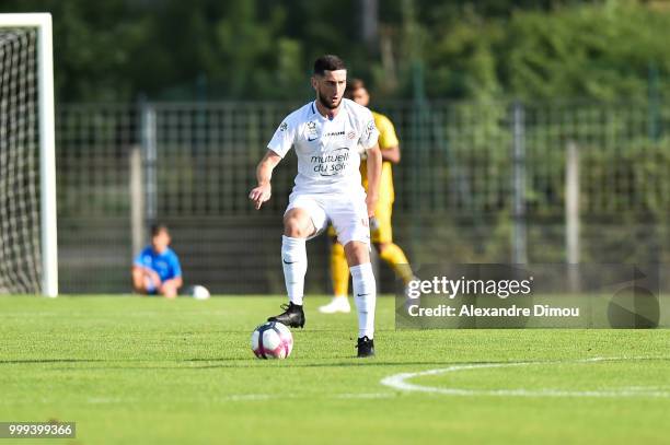 Amir Adouyev of Montpellier during the Friendly match between Montpellier and Clermont Ferrand on July 14, 2018 in Mende, France.