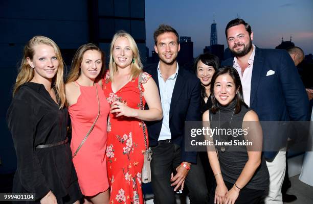 Guests are seen at "Art Goes Green" event at The New Museum in New York, organized by Kaspersky Lab in Collaboration with DS Virgin Racing to...