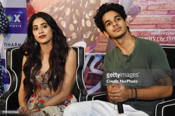 Actress Janhvi Kapoor Daughter of Late Actress Sridevi,Actress Janhvi Kapoor, who is marking her Hindi film debut with the forthcoming film...