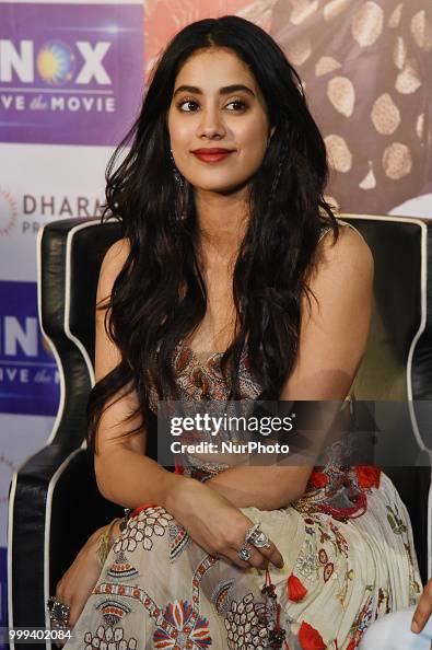 Indian Actress Janhvi Kapoor In Kolkata Indian Actress Janhvi Kapoor In Kolkata