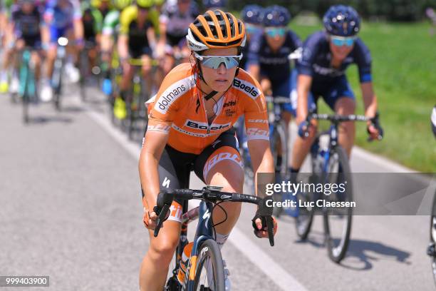 Karol-Ann Canuel of Canada and Boels - Dolmans Cycling Team / during the 29th Tour of Italy 2018 - Women, Stage 10 a 120,3km stage from Cividale del...