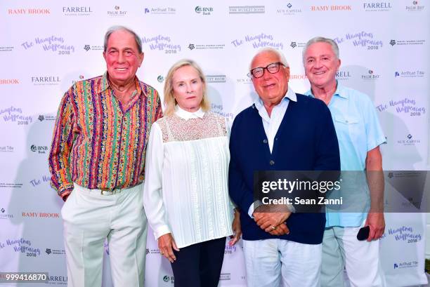 Rick Marek, Joan Coppotelli, Joe Coppotelli and Ken Lewis attend The Samuel Waxman Cancer Research Foundation 14th Annual The Hamptons Happening on...