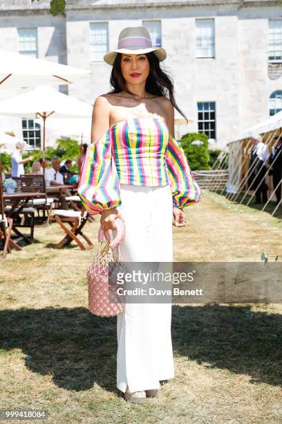 Vicky Lee attends Cartier Style Et Luxe at The Goodwood Festival Of Speed, Goodwood, on July 15, 2018 in Chichester, England.