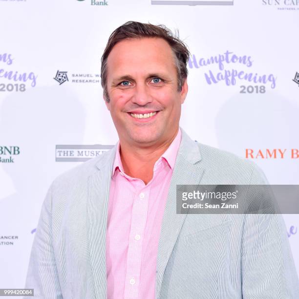 Duncan Schieb attends The Samuel Waxman Cancer Research Foundation 14th Annual The Hamptons Happening on July 14, 2018 in Bridgehampton, New York.