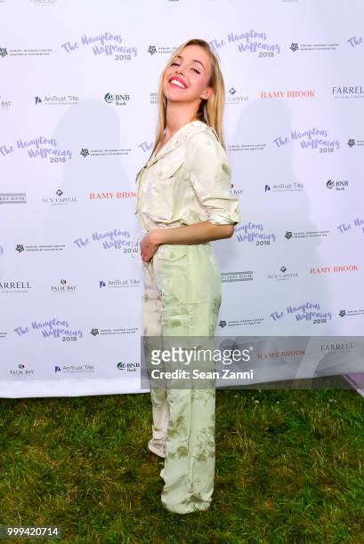 Natali Yura attends The Samuel Waxman Cancer Research Foundation 14th Annual The Hamptons Happening on July 14, 2018 in Bridgehampton, New York.