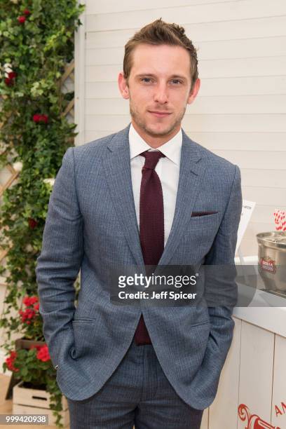 Stella Artois hosts Jamie Bell at The Championships, Wimbledon as the Official Beer of the tournament at Wimbledon on July 15, 2018 in London,...
