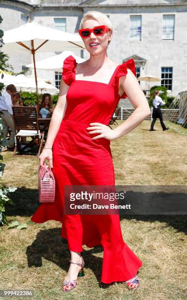 Daisy Lewis attend Cartier Style Et Luxe at The Goodwood Festival Of Speed, Goodwood, on July 15, 2018 in Chichester, England.