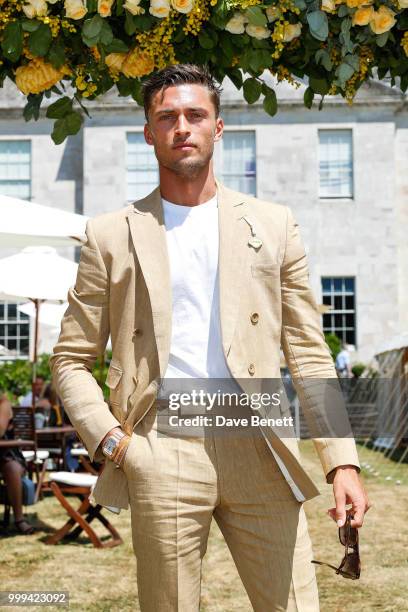Harvey Newton Hayden attends Cartier Style Et Luxe at The Goodwood Festival Of Speed, Goodwood, on July 15, 2018 in Chichester, England.
