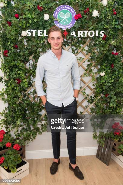 Stella Artois hosts Tommy Marr at The Championships, Wimbledon as the Official Beer of the tournament at Wimbledon on July 15, 2018 in London,...