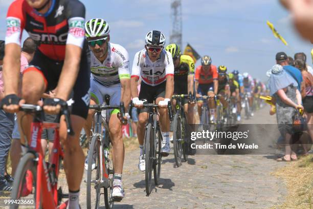 Michal Kwiatkowski of Poland and Team Sky / Cobbles / Pave / Peloton / during the 105th Tour de France 2018, Stage 9 a 156,5 stage from Arras...