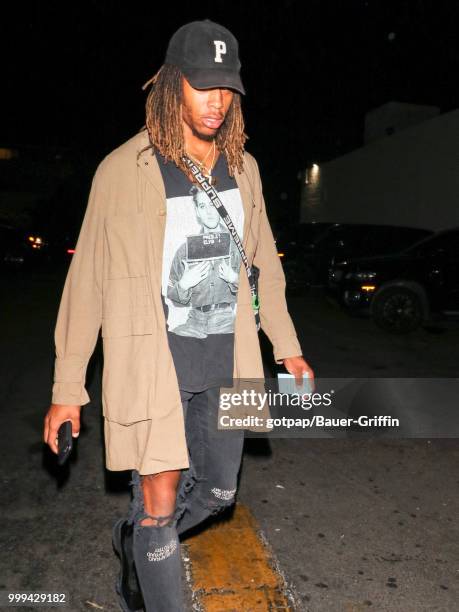 Todd Gurley is seen on July 15, 2018 in Los Angeles, California.