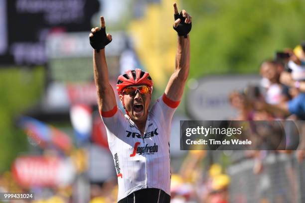 Arrival / John Degenkolb of Germany and Team Trek Segafredo / Celebration / during the 105th Tour de France 2018, Stage 9 a 156,5 stage from Arras...