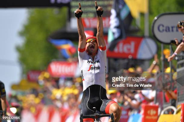 Arrival / John Degenkolb of Germany and Team Trek Segafredo / Celebration / during the 105th Tour de France 2018, Stage 9 a 156,5 stage from Arras...